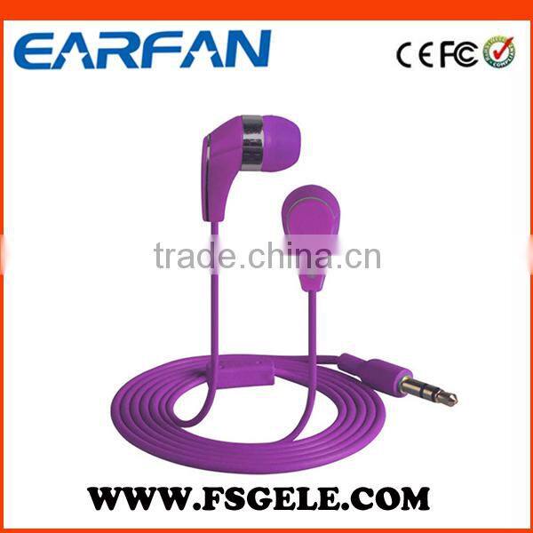 Colorful promotional OEM headphone with CE ROHS REACH FSG-E001