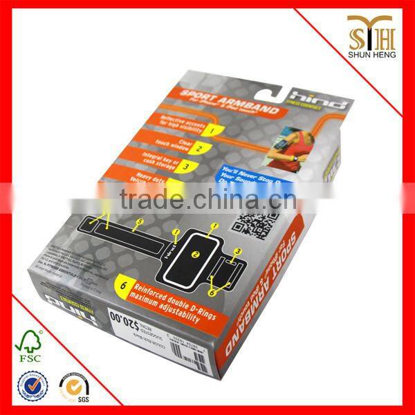 250gsm art paper sport armband paper sleeve