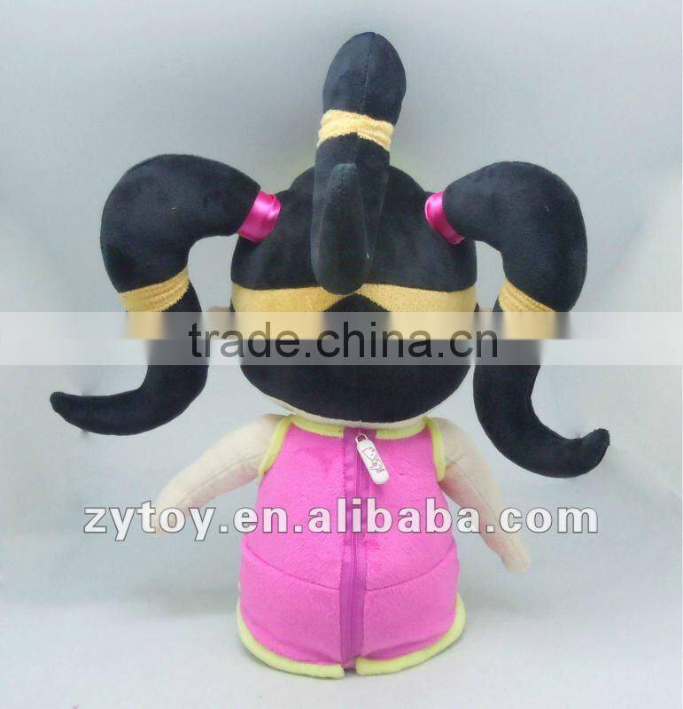 Cute Stuffed Plush Human Doll Toys OEM