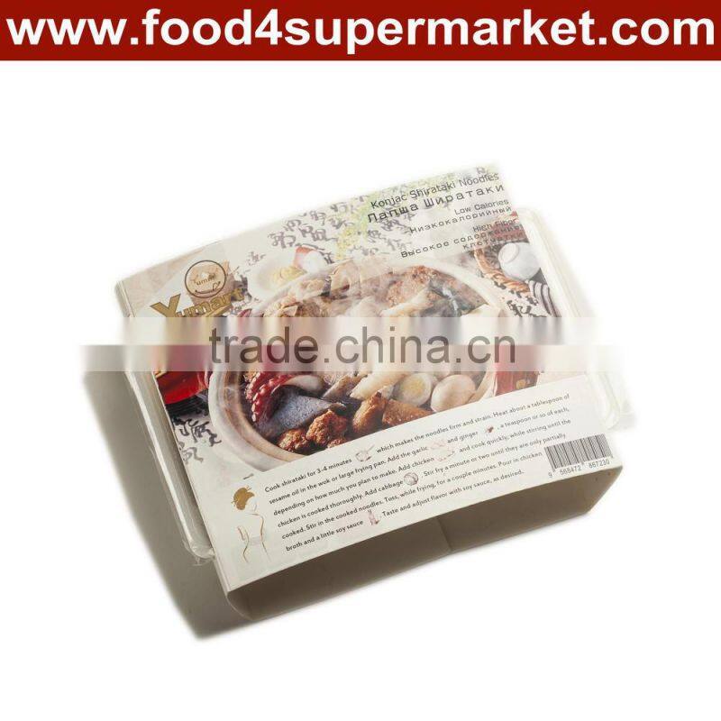 vegetable konjac noodle