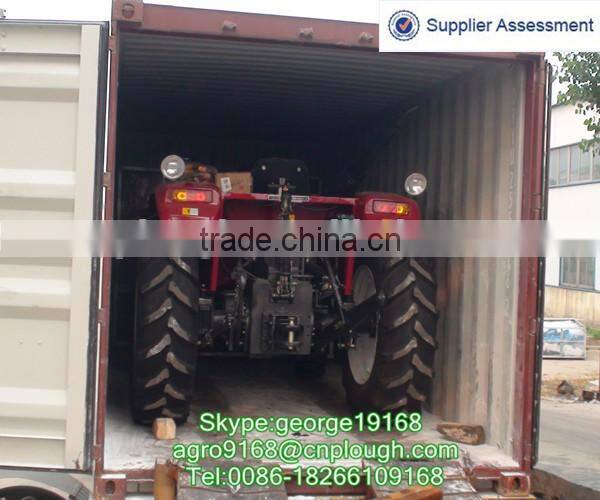 4 wheels small farm tractor with farm machines