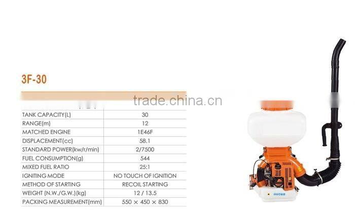 3F-30 BACK PACK FARMING ELECTRIC SPRAYER