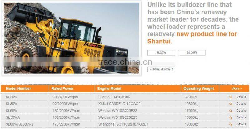 Shantui Bulldozer SD22 220hp Crawler Bulldozer SD22 small Dozer