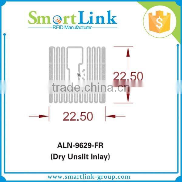 small uhf rfid antenna,Alien 9629 25.5x25.5mm UHF RFID inlay Tag, RFID Label sticker tag for garment management