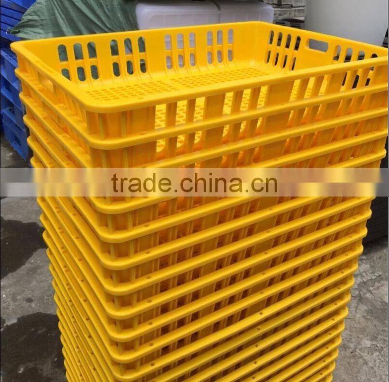 2016 Hot Sale Plastic Live Chicken Transport Cage with High Quality