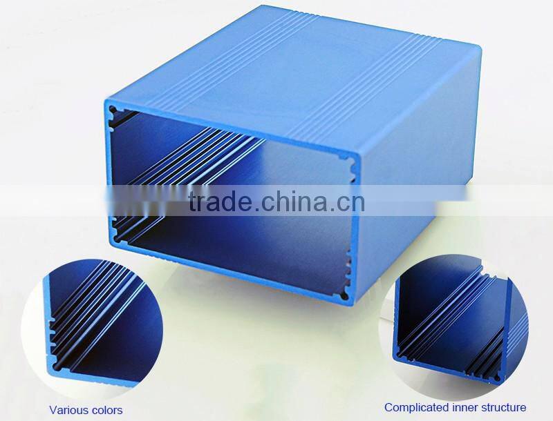 Custom extruded aluminum tube anodized extruded aluminum tube