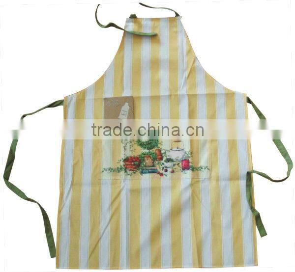 Promotional cotton kitchen apron With emboridery Logo, kitchen apron,Customized cooking apron