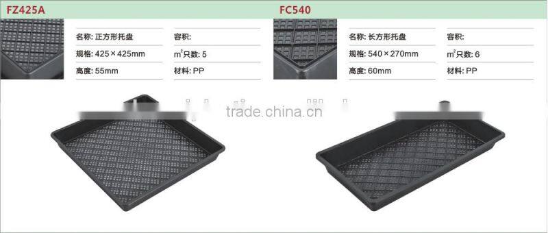 12 sizes Factory plastic Drying Tray/High Quality Plastic Mesh Trays/Plastic Food Tray Plate