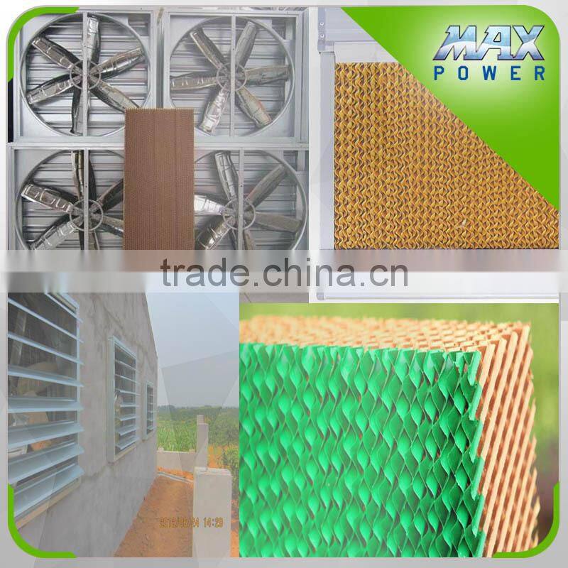 50' Centrifugal Shutter System Greenhouse Exhaust Fan