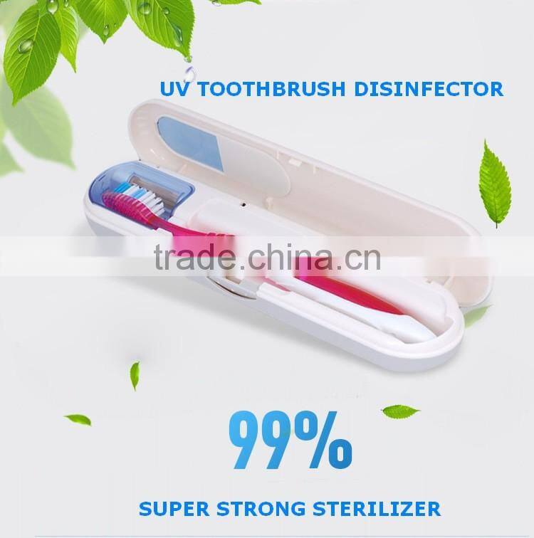 uv toothbrush disinfector Sterilization,travelling toothbrush sterilizer case