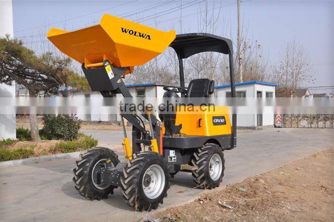 china direct supply 1ton garden mini dumper with low price