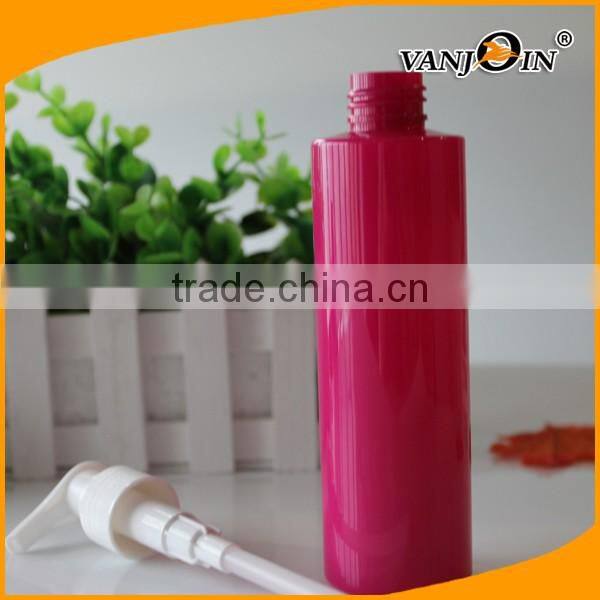 6 oz Slim Red Soap Dispenser with White Pump