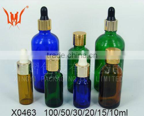 15ml green grass glass perfume bottle