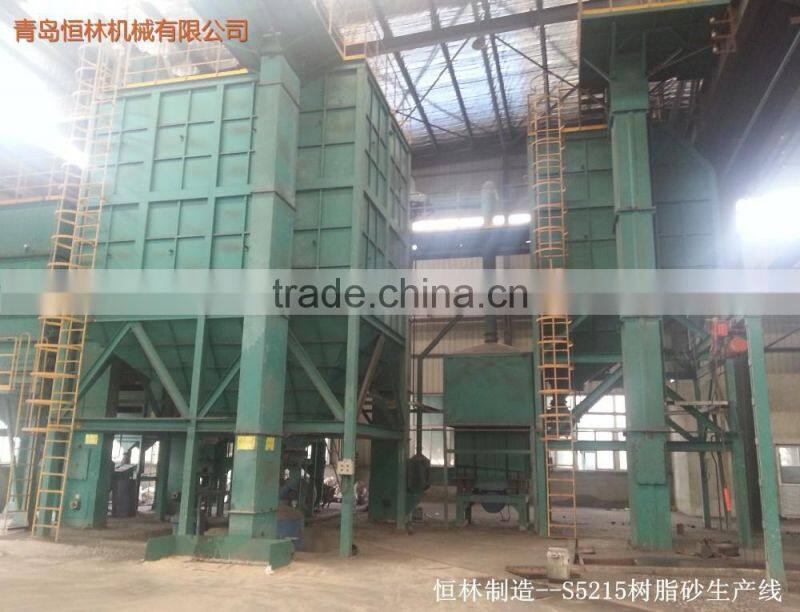 Manhole cover molding line