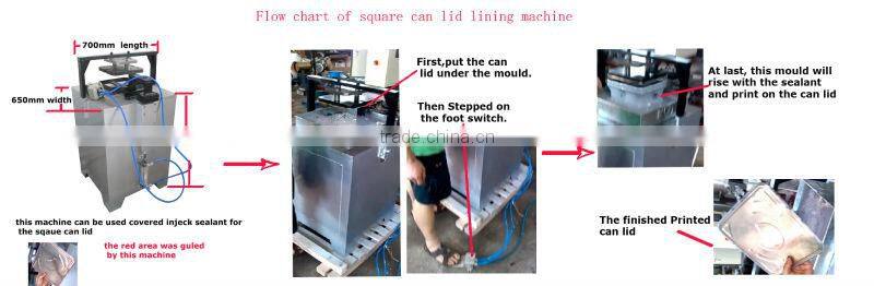 Yongxin aerosol can lining compound machine