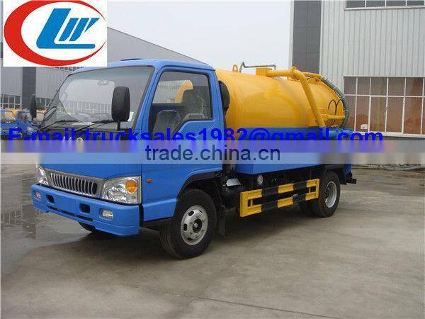 JAC 4CBM sewage suction truck