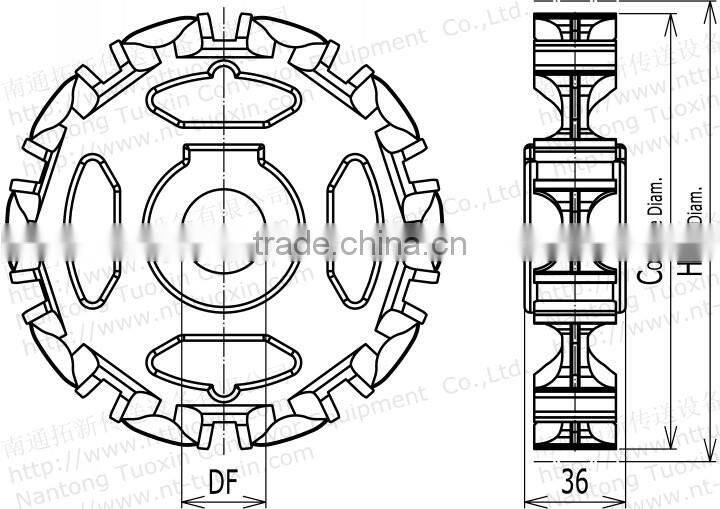 Classic Injection Moulded Sprocket for 800 Series