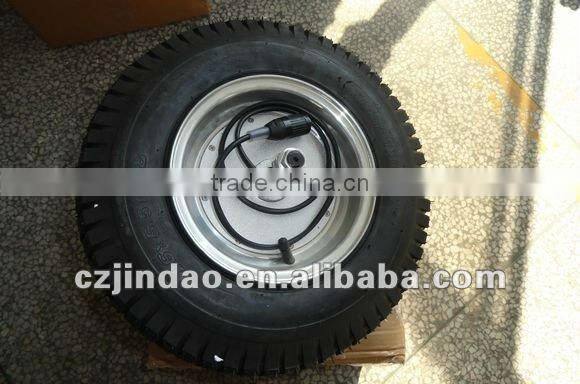 24 voltage wide wheel sand brush hub motor