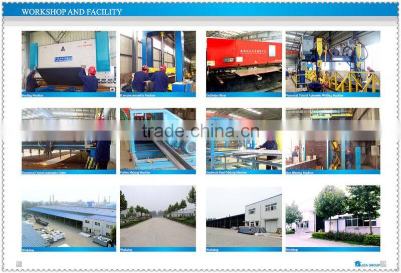 Quick installation luxury light steel structure villa