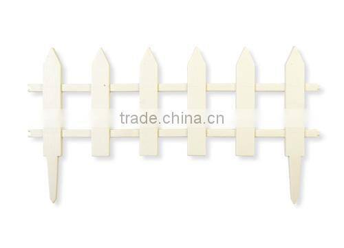 factory price white plastic split rail fence