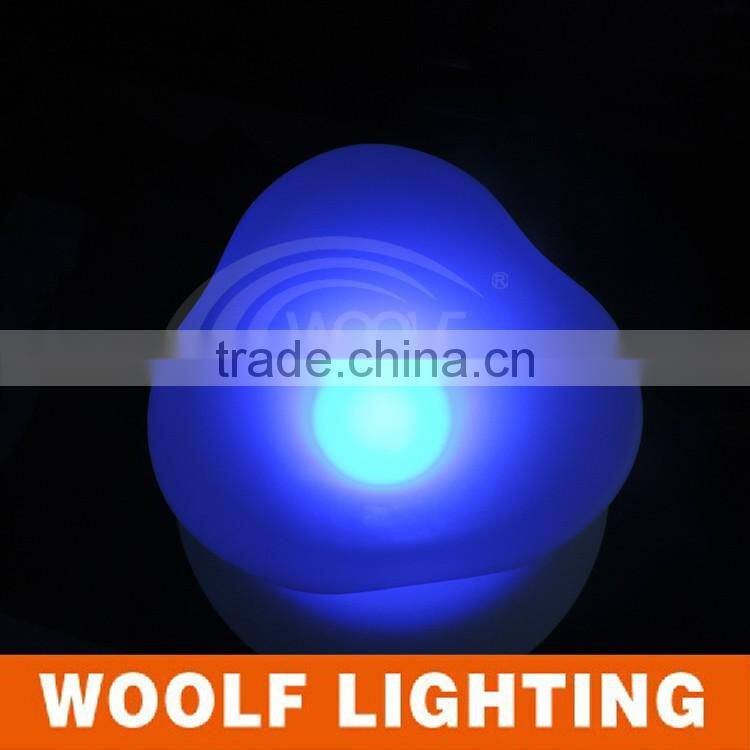 Electronic Illuminated led Flower Pots remote control led flower pot