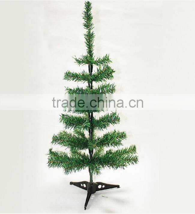 Christmas scene decorative accessories PVC artificial christmas trees