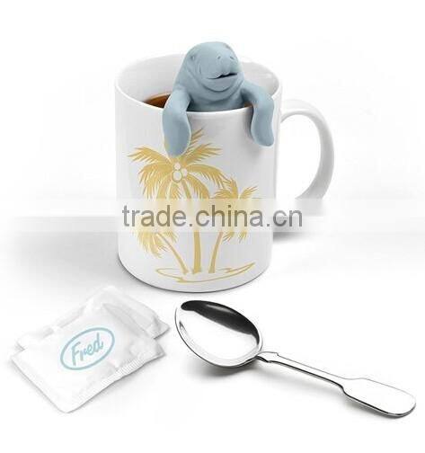 Manatee Silicone Tea Infuser,Silicone Tea Strainer,Silicone Tea Filter