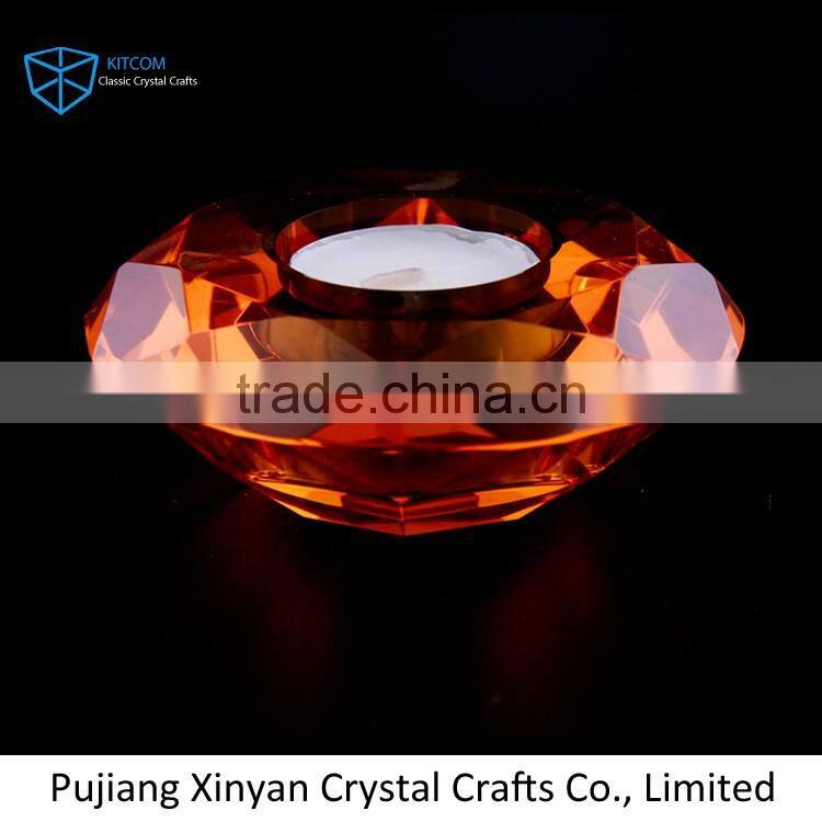 2016 Modern style round shape crystal clock with good prices