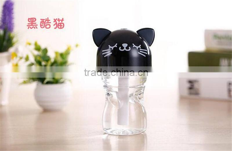 CT-744 Upgrade three generations bottle humidifier USB mini humidifier home office Pet cute cartoon humidifier
