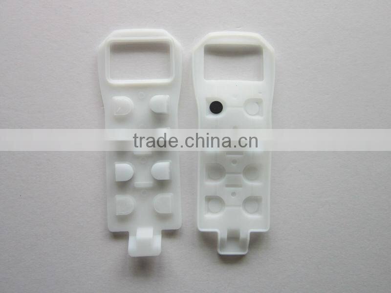 professional production conductive remote control Silicone Keypad