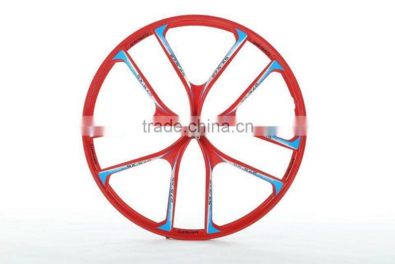 27.5 inch lightest strongest magnesium alloy bike wheel /fixed gear type hub bike wheel/light weight wheel/cheap bike wheel