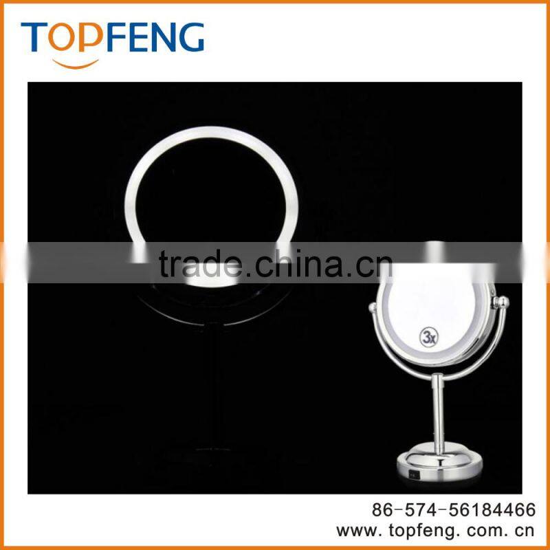 led light magnifying cosmetic mirror/led light makeup mirror/compact mirror