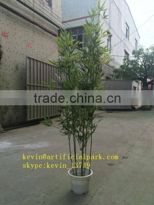 factory price hot sale bonsai bamboo home artificial bamboo poles