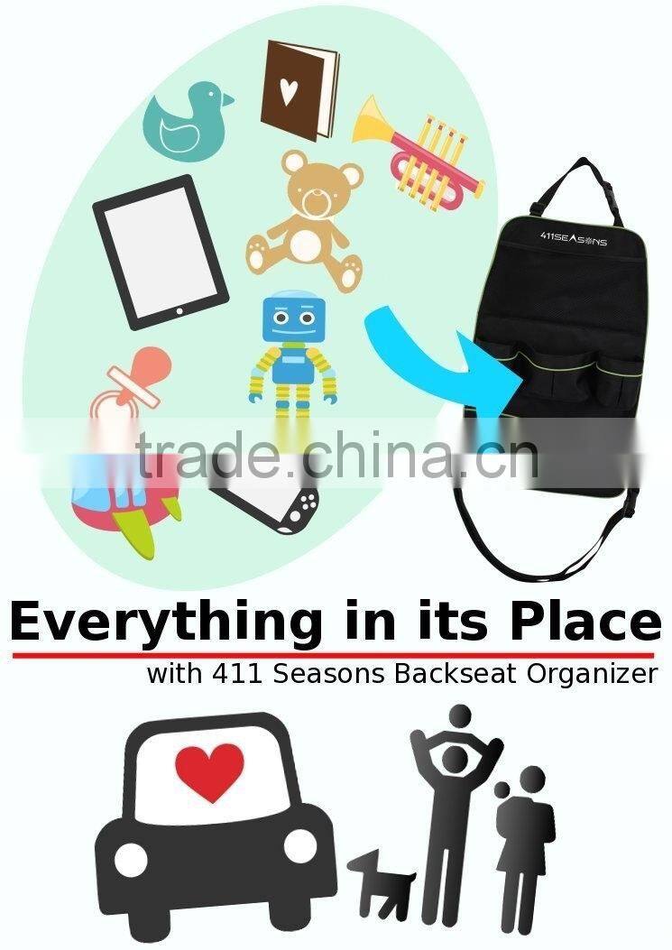 Car Back of Seat Organizer for Backseat Car Storage