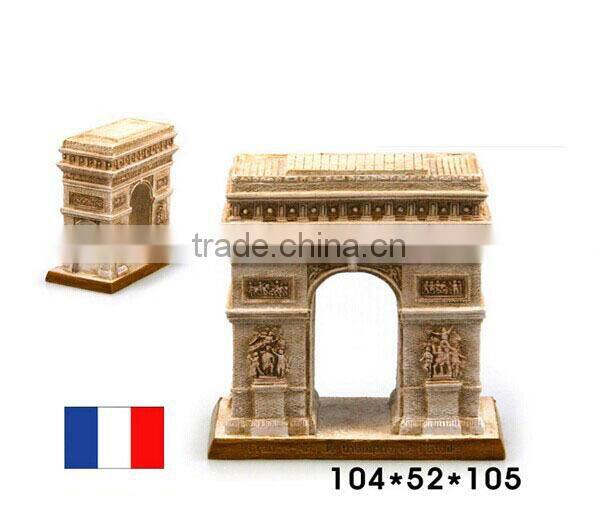 The world famous buildings Triumphal Arch in France miniature building model