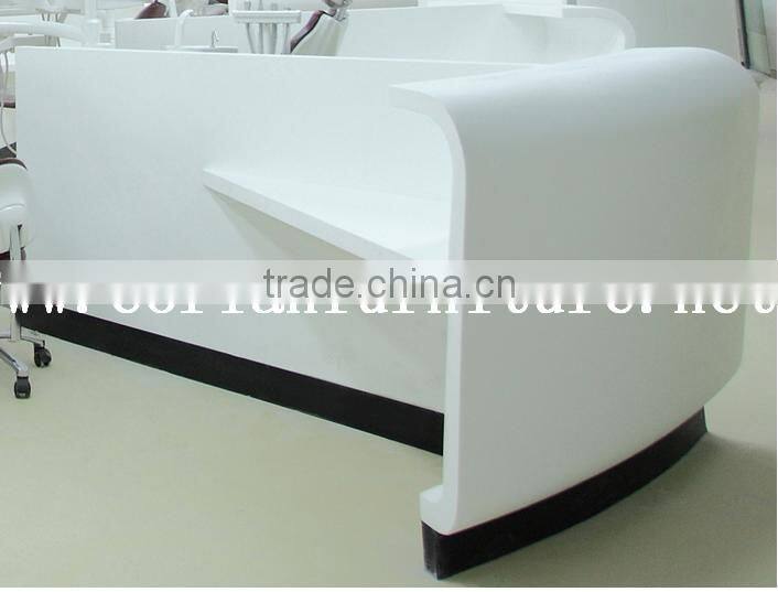 Solid surface chemical resistant laboratory bench worktops with sink