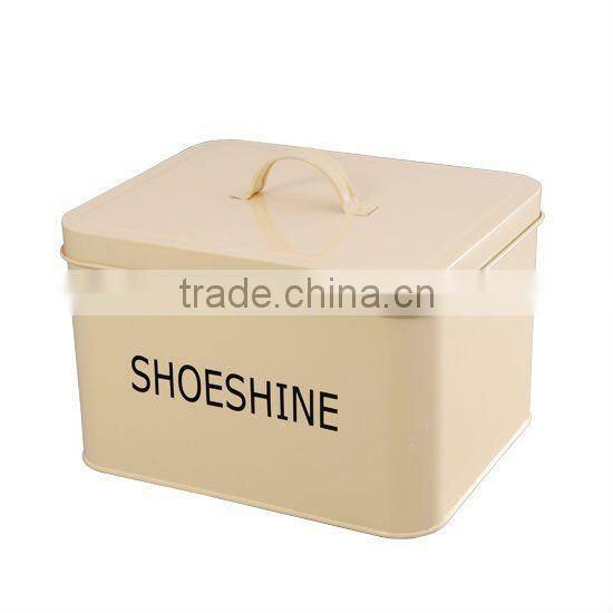 Home Storage Shoeshine Box