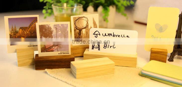 zakka creative wooden photo clip