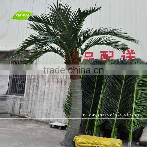 GNW APM047 wholesale artificial outdoor palm tree for decorative