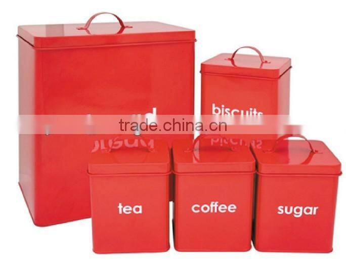 Galvanized Metal Storage Box