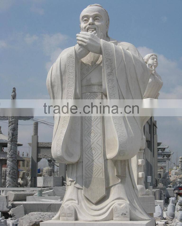 outdoor decoration high quality chinese stone garden statue fo lao zi