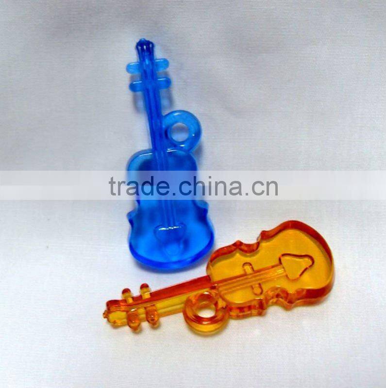 mini acrylic violin decoration