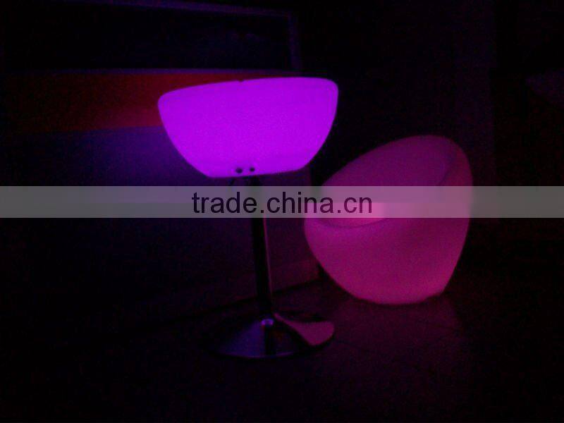 Glowing LED commercial illuminated elegant lamp