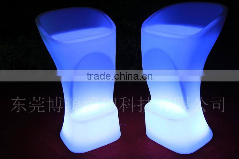 Remote Color Changing Stylish Rechargeable LED Flashing Bar Stool