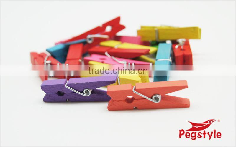 lots cheap clothes clips mini colored clothespin