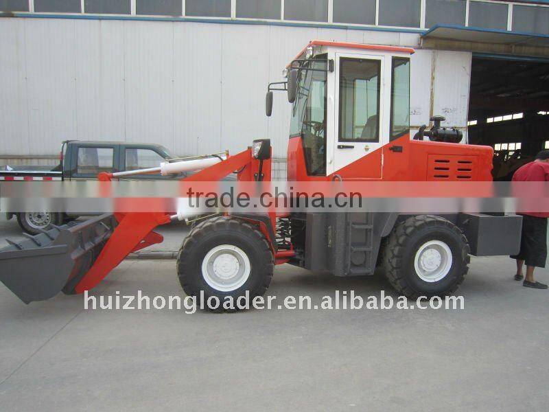 fashion cab hot sale wheel loader zl18 with high quality transmission CE