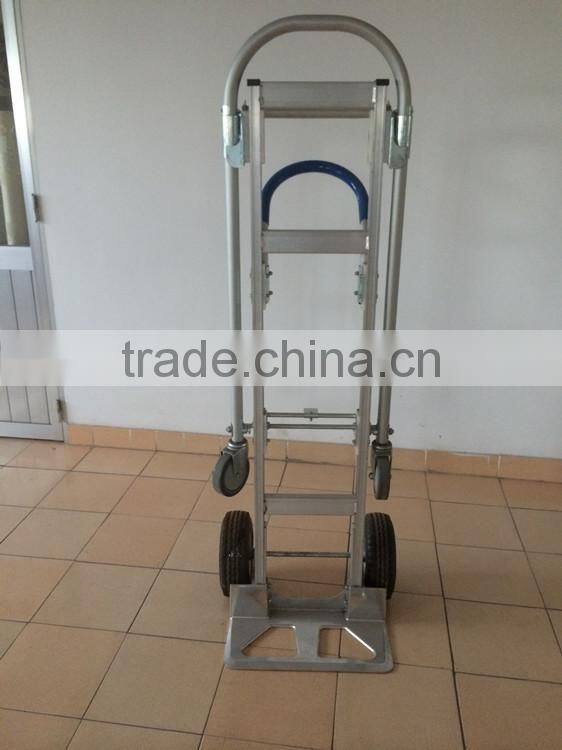 2 in 1 foldable aluminium convertible hand truck