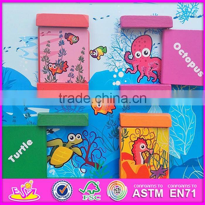 2016 new design children wooden classic toy bead maze W12D033