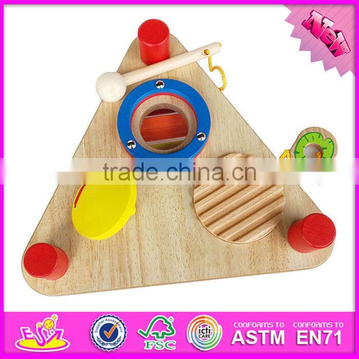 2016 Wholesale toddlers funny wooden toy shape sorter W12D016