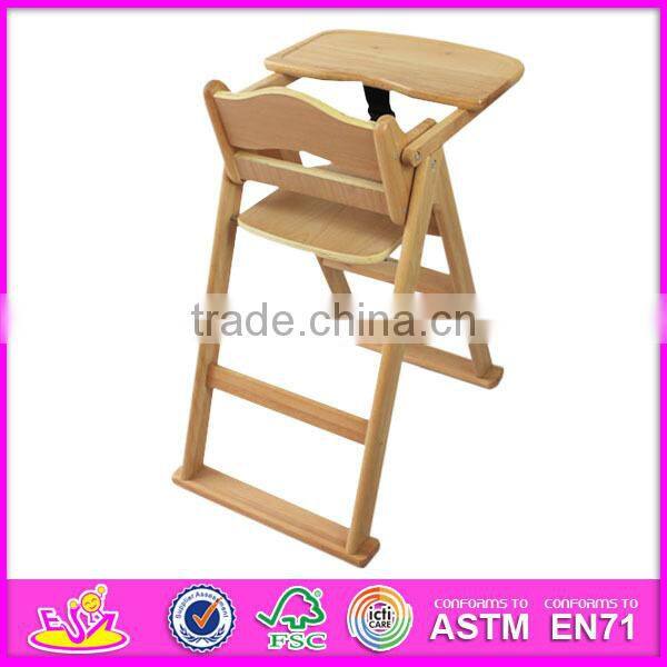 Wholesale wooden Baby Chair,comfortable wooden toy baby feeding chair,cheap baby feed chair dining chair W08F034
